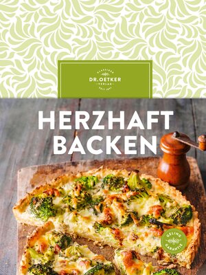 cover image of Herzhaft backen